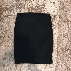 Black Express Pencil Skirt